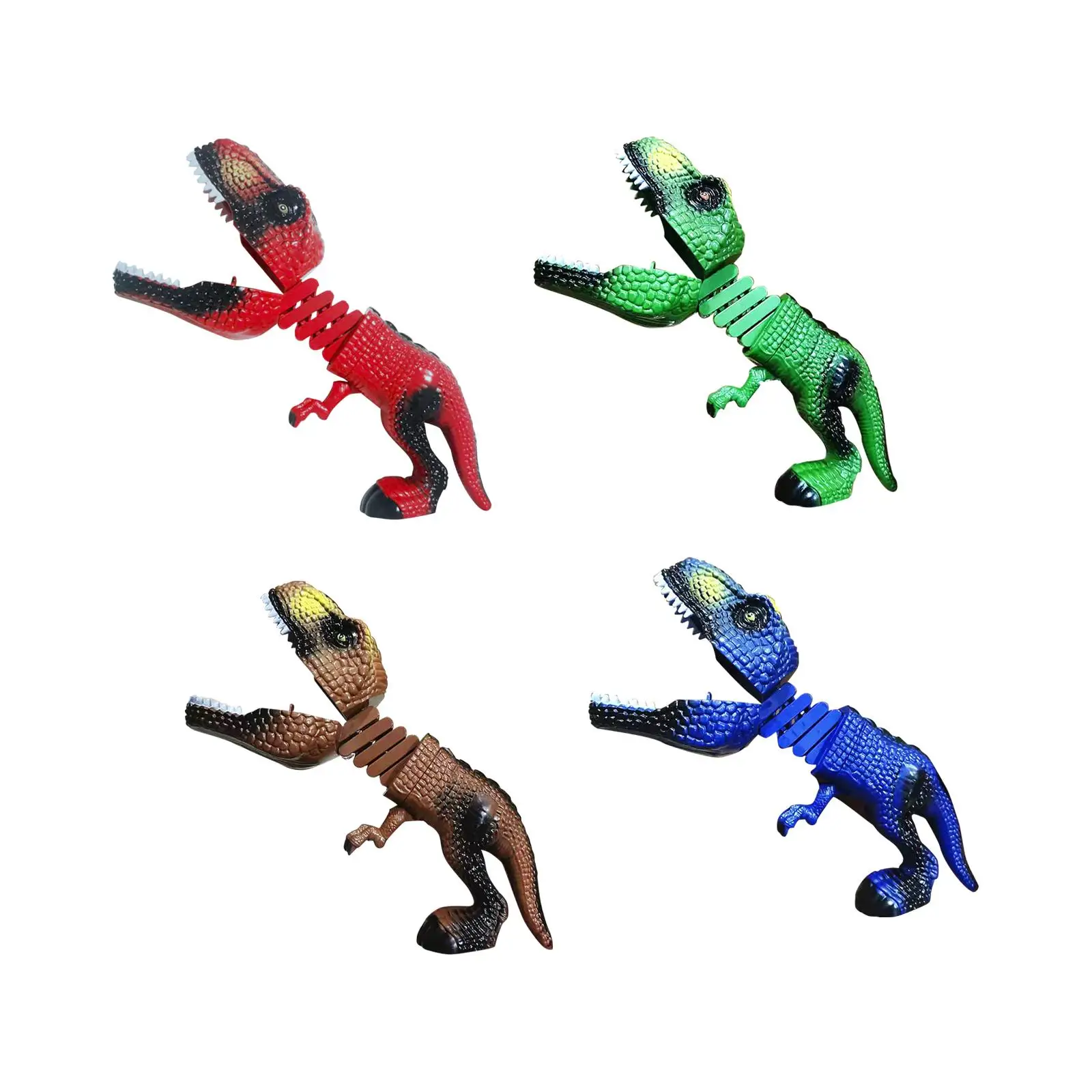Dinosaur Animal Figures Early Learning Toy Reacher for Kids Boys Girls Gift