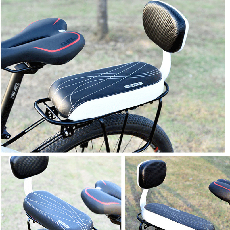 Qianly Selle Vélo Enfants - Confortable Et Réglable Pour Petits Cyclistes