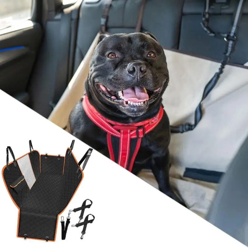 Anti-Scratch Dog Car Seat Cover Waterproof Safety Protector for Travel Cars