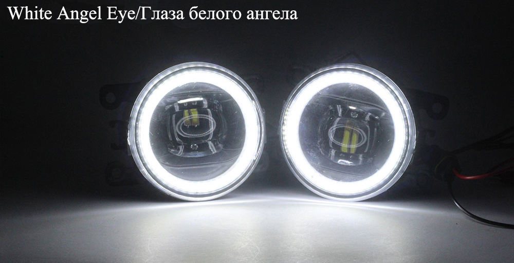 LED Angel Eye DRL Daytime Running Lights For Honda Accord VIII for Acura TSX 2011-2014 Fog Lights with Cut-Line Lens Car Styling detail image 6