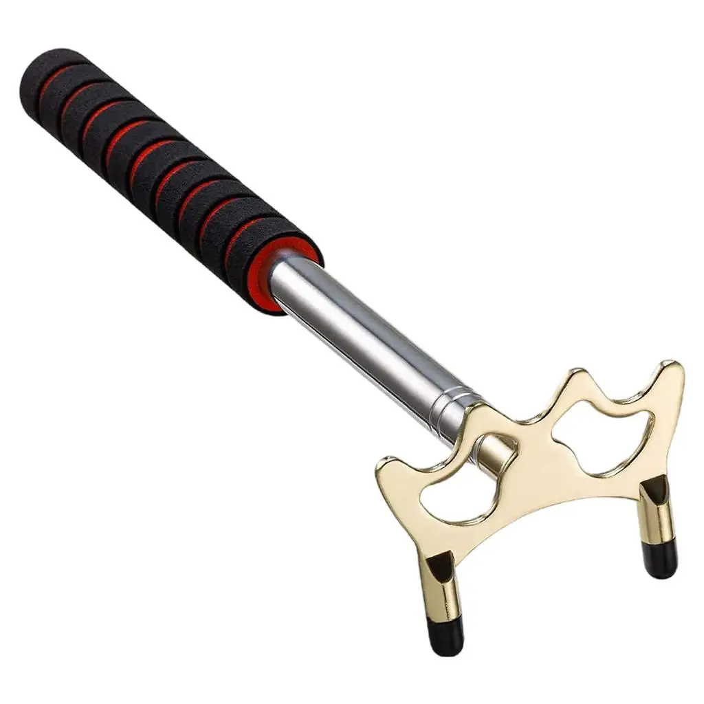 Portable Billiards Pool Cue Bridge Stick with Removable Metal Brass Bridge Head Stainless Steel for Snooker Accessories