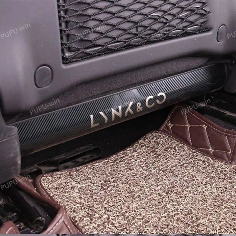 Für LYNK&CO Auto Innen Hinten Sitz Edelstahl Anti-Kick Pad Abdeckung Auto Zubehör Innen für LYNK&CO 01 02 03 05 06 09 – Detail 5
