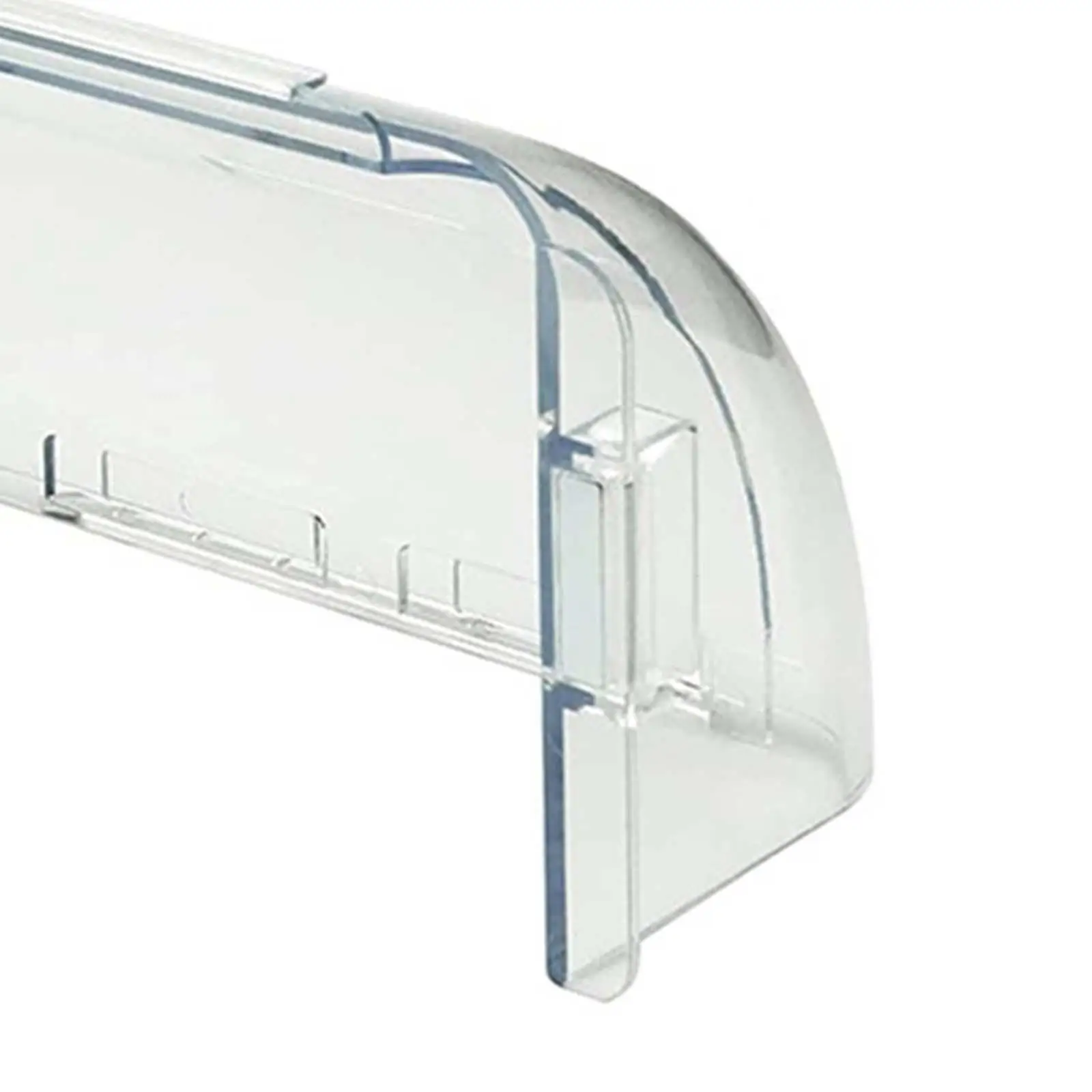 2x Transparent Deflector Adjustable Air Vent Deflector Between 9-14 Vent Covers for Air Conditioning Sidewall