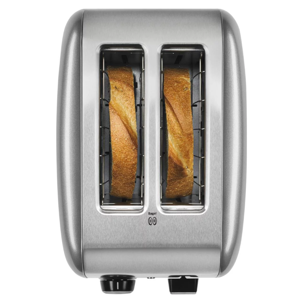 Title 2, Toaster2-Scheiben-Toaster mit manuellem Hebeheb...