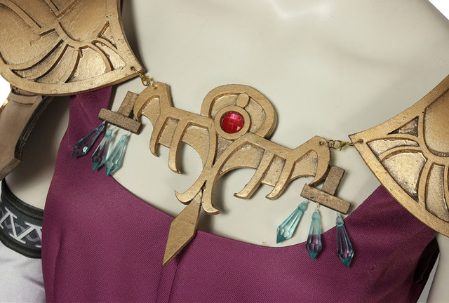 Ocarina of Time Princess Zelda MTO Cosplay Costume Full Armor 