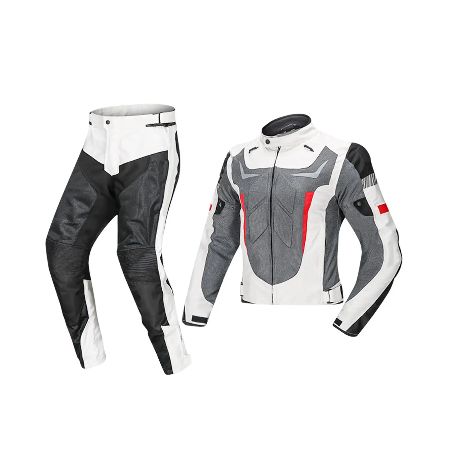 Riding Jacket Durable Men Women Protective Pads Motorcycle Jacket and Pants