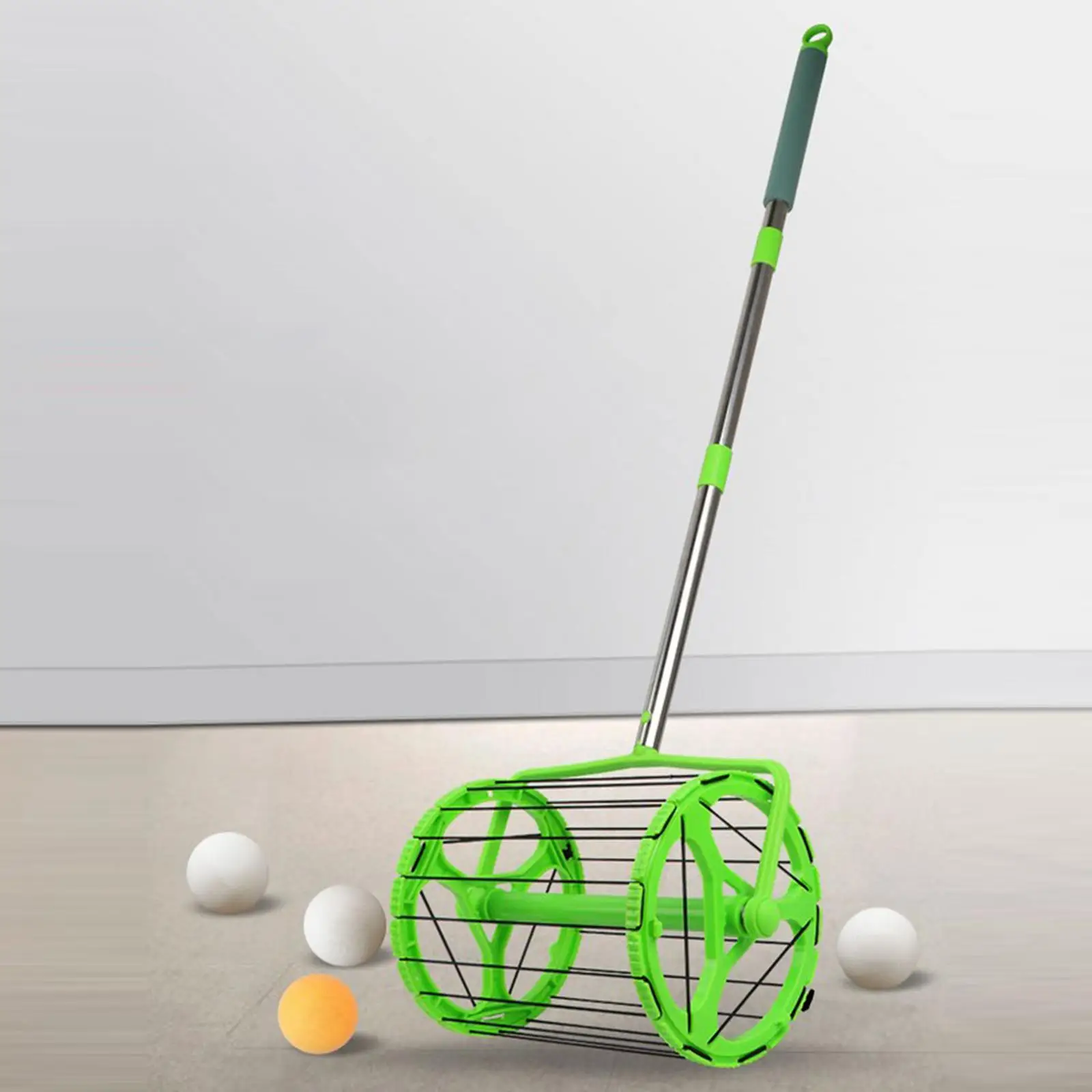 Tennis Ball Collector - Rolling Pick Up Retriever Stick - Bulk Racket  & Sporting Gear for Training, , & Outdoor Activities