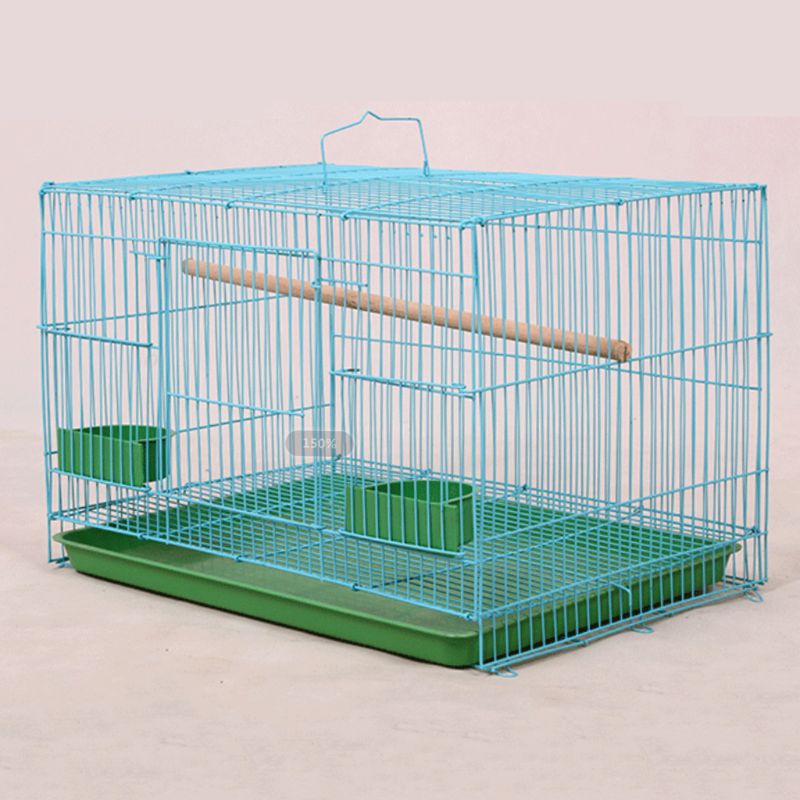 Title 8, Wire Rectangular Small Cage for Small Birds and...