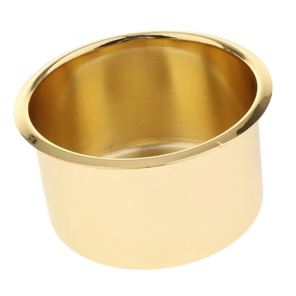 High Quality Gold Aluminum Drop-in Drink Holder - 90x55mm / 3.54 x 2.17 inch