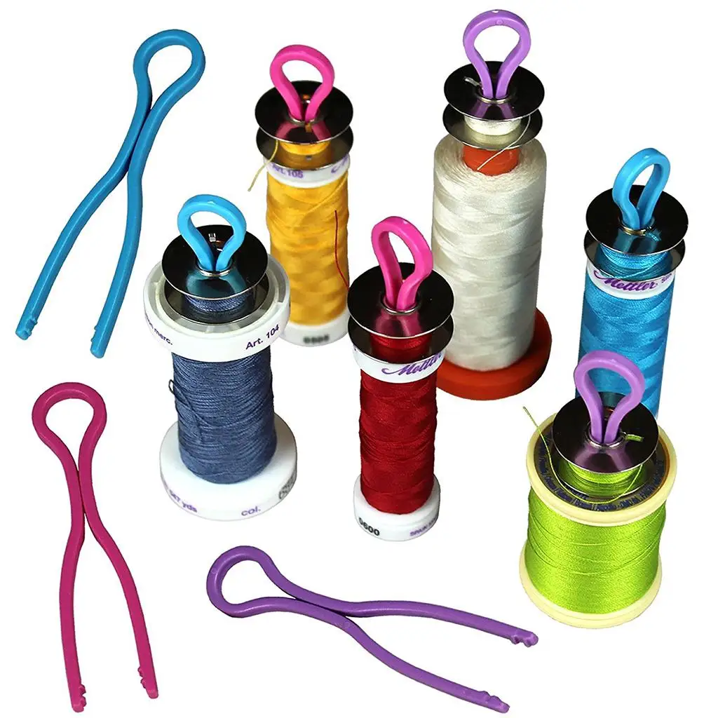 30Pcs/set Bobbin Thread Holders Thread Clips Sewing Machine Accessories for Thread Spool Organizing Bobbin Clips