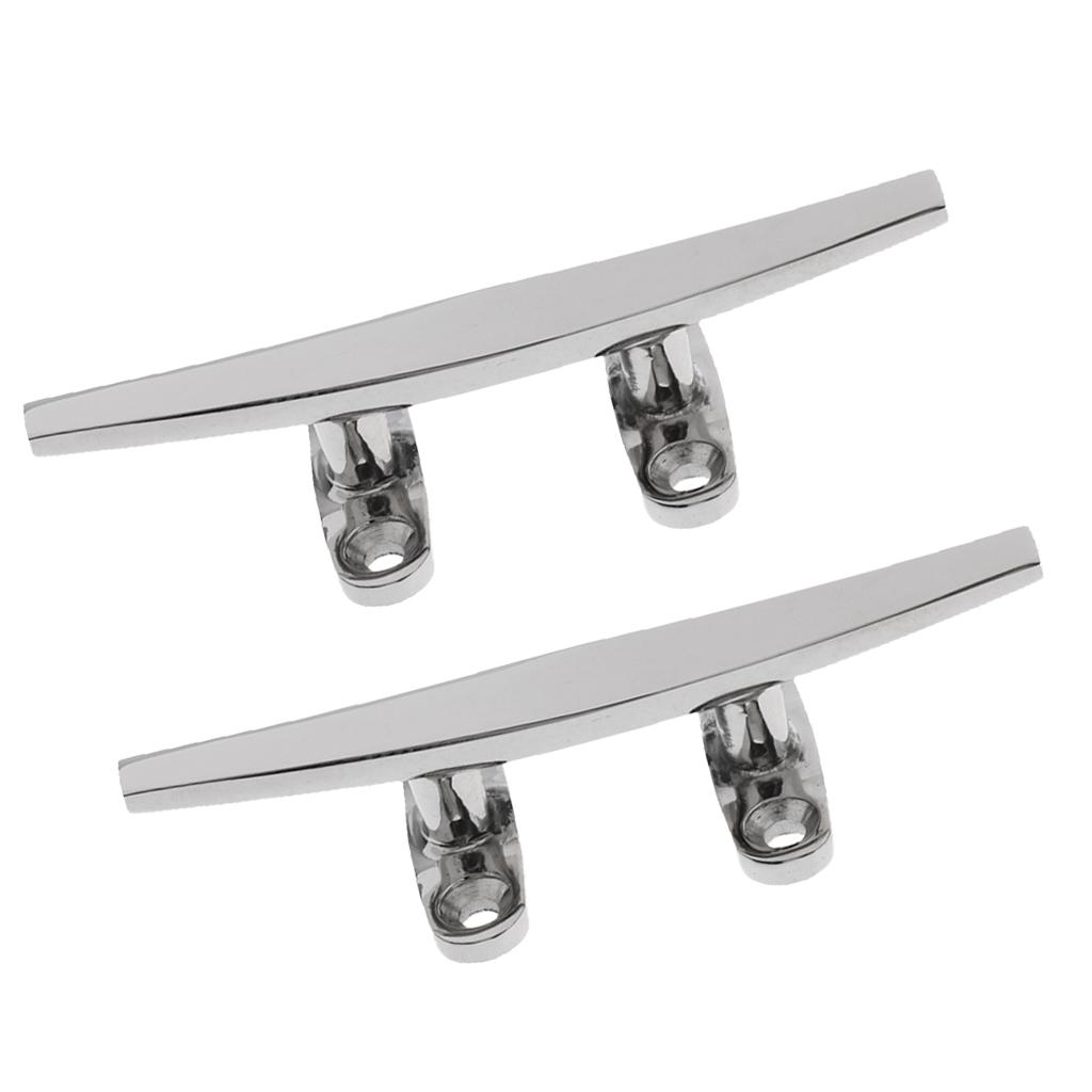 Marine Stainless Steel Mooring Dock Deck Line Rope Cleat 5