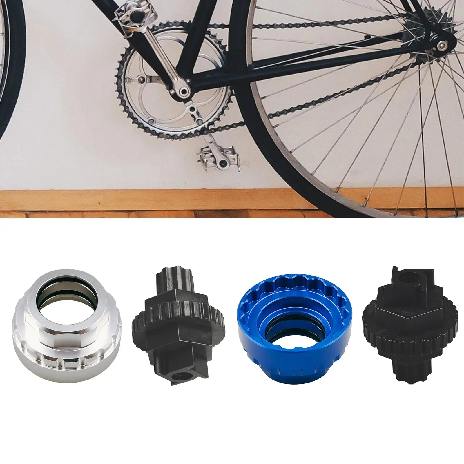 Bicycle Direct Mount Chainring Bottom Bracket Durable Chainset Aluminum Alloy Removal Cycling Accessories Installation Tool