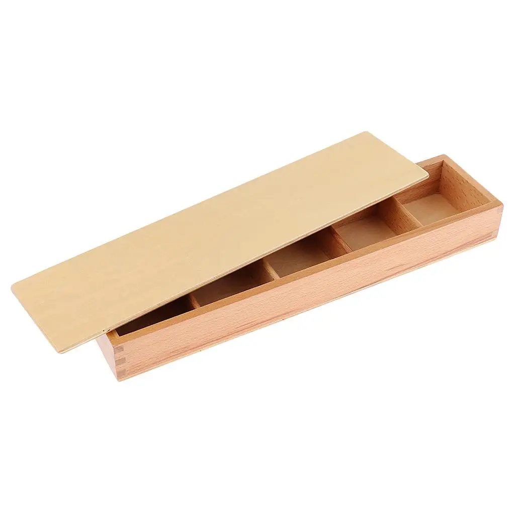 Geometric Symbols With Matching Cards - Montessori 2 Part  Wooden Box