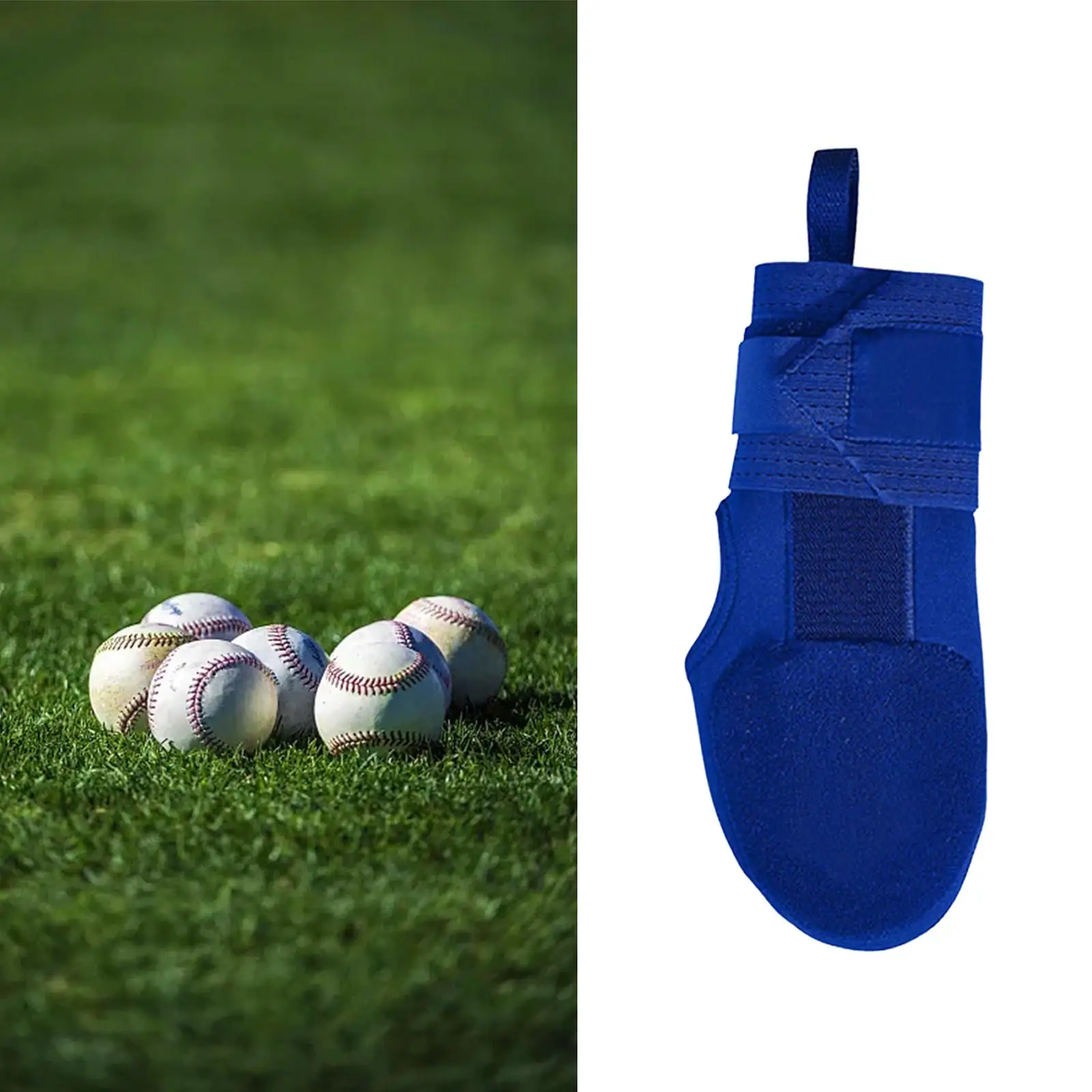 Hand Protection Adjustable Elastic Compression Strap Shield Baseball Sliding Gloves Softball Sliding Mitt for Youth Boys Girls