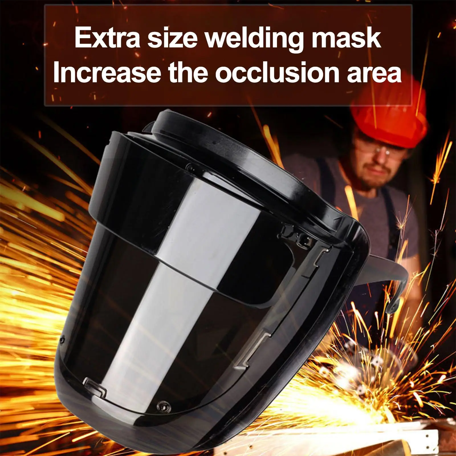 Professional Welding Helmet Welder Glasses Splash Proof Full Protection Welder Face Mask Face Protector for Mig TIG ARC