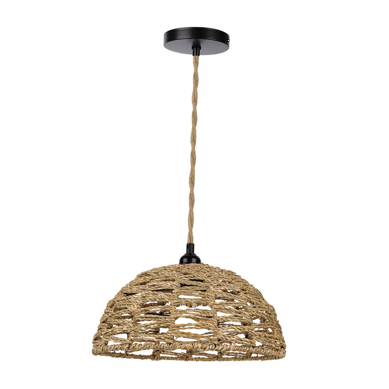 Description Picture 2 of itemLamp Shade Replacement Accessories Pendant Light Cover Rustic Boho Light Shade for Restaurant House Dining Room Kitchen