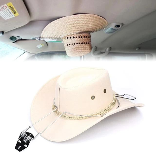 Car Cowboy Hat Holder Rack For Pickup Car Truck Suv Car Hat Hook Hanger Car  Interior Accessory Sturdy Cowboy Hat Holder - Stowing Tidying - AliExpress