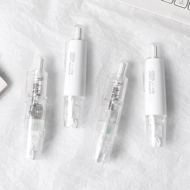 Cute Correction Tape - 236" White Out Tape Eraser For School, Office, Journaling (Cream Color, 5mm Wide) - View #4
