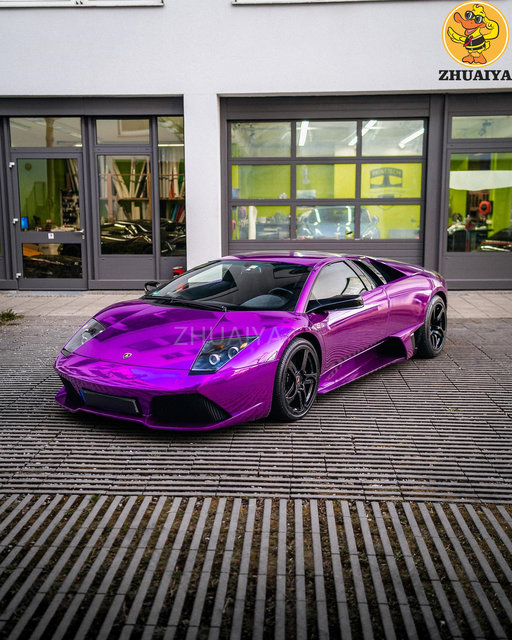 Purple Mirror Chrome Vinyl Wrap