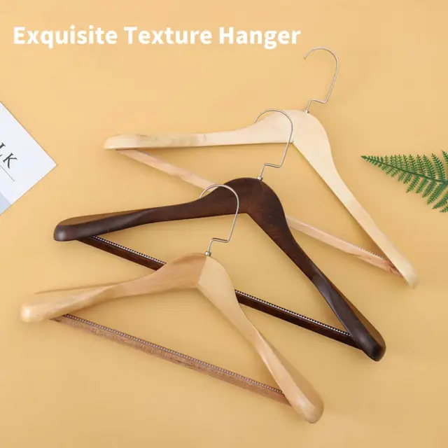 Wide Shoulder Plastic Hangers  Wide Shoulder Clothes Hangers - 5 Hangers  Suit Non - Aliexpress