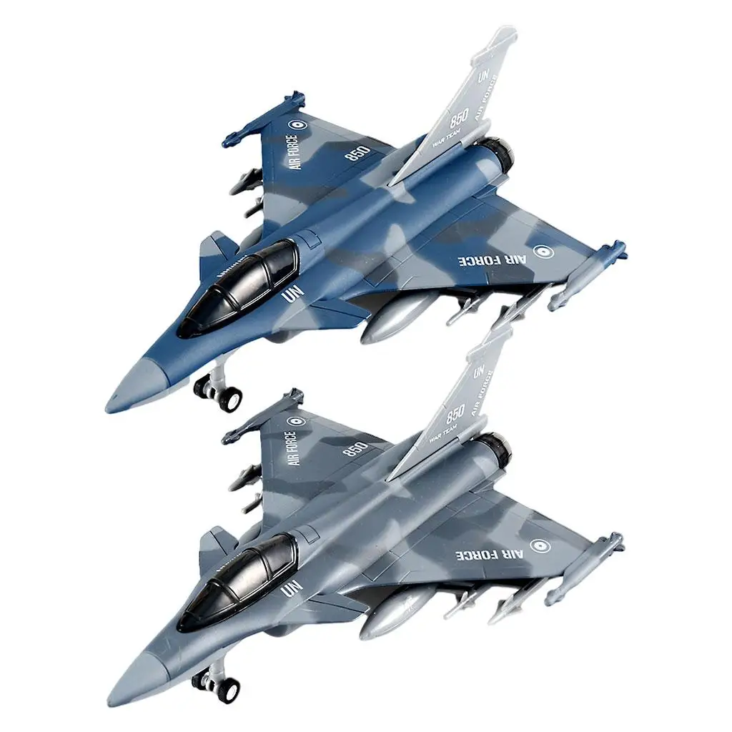 1:50 Aircraft Model Toy Reconnaissance Fighter Jet with Pull Back Action Sound Light Souvenir Collectables Ornament Gifts