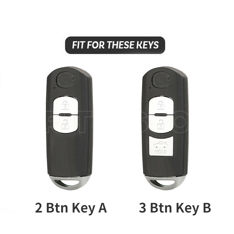 New Alloy Car Remote Key Case Cover Shell For Mazda 2 3 5 6 BL BM GJ Atenza Axela Demio CX-3 CX3 CX-5 CX5 CX7 CX-9 CX8 Keyless - S8481aa1cf63148539eafcb849b9ad38dc