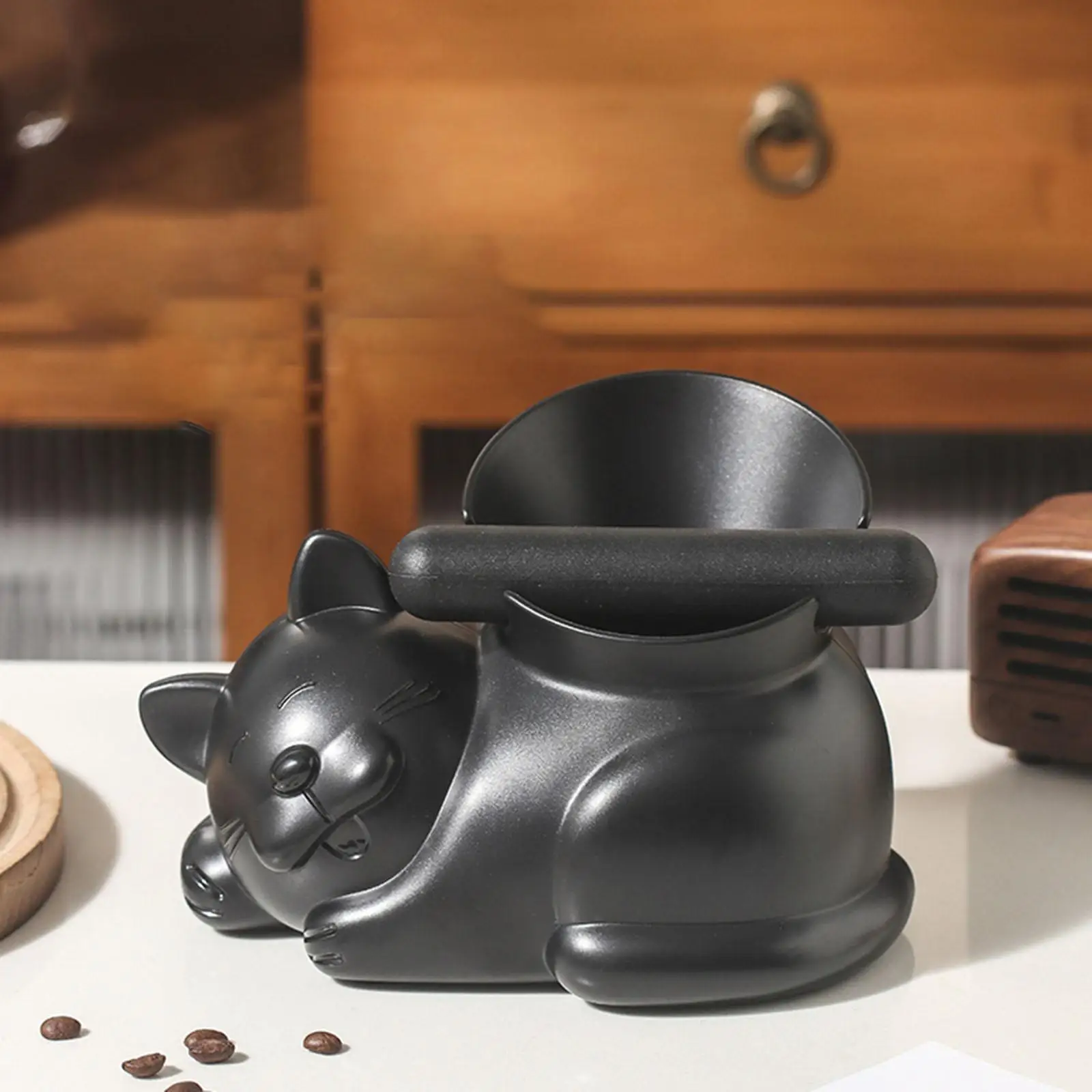 Coffee Residue Box Non Slip Base for Kitchen Espresso Machine Accessories