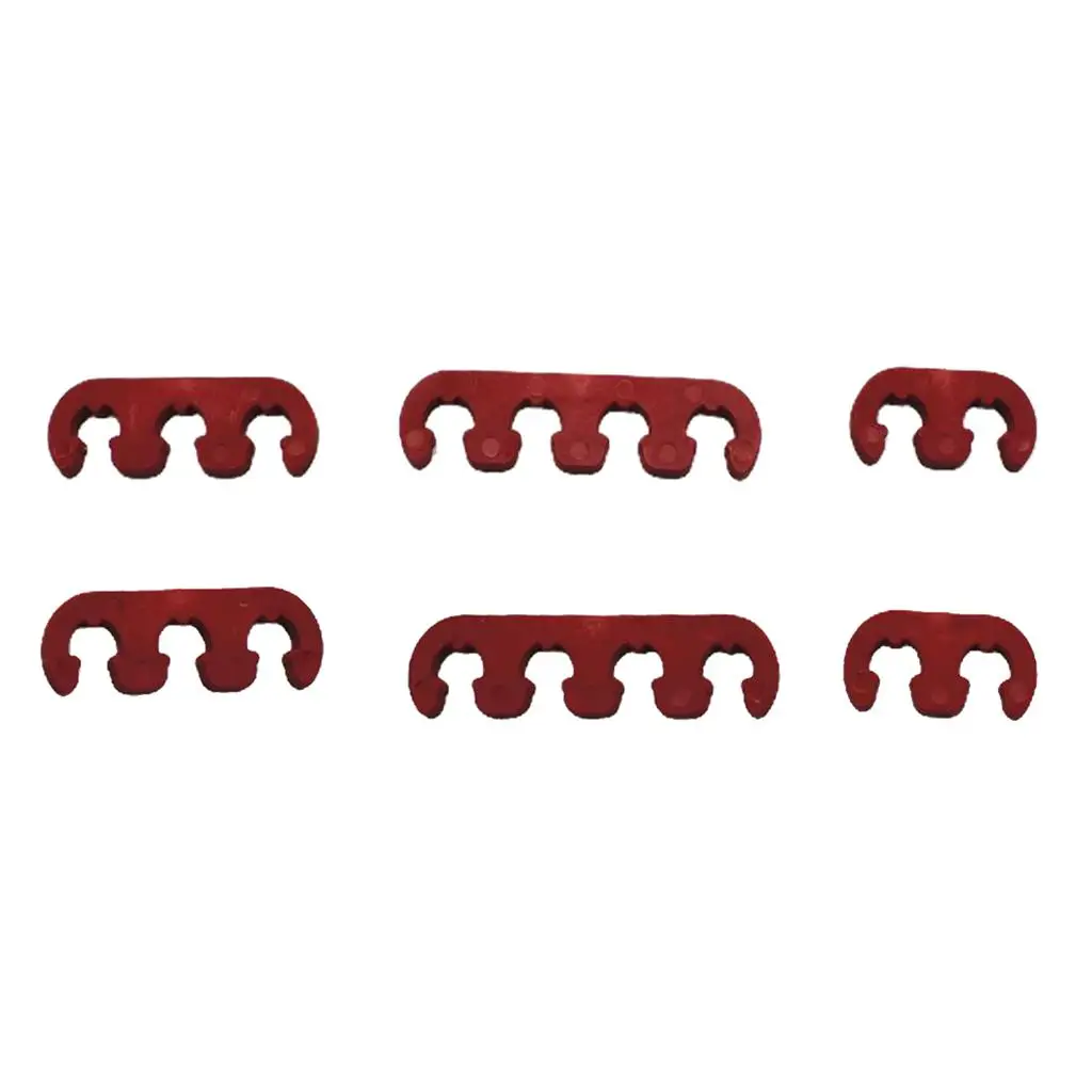 6Packs New Red Spark Plug Wire Cable Separators Set For   Ford