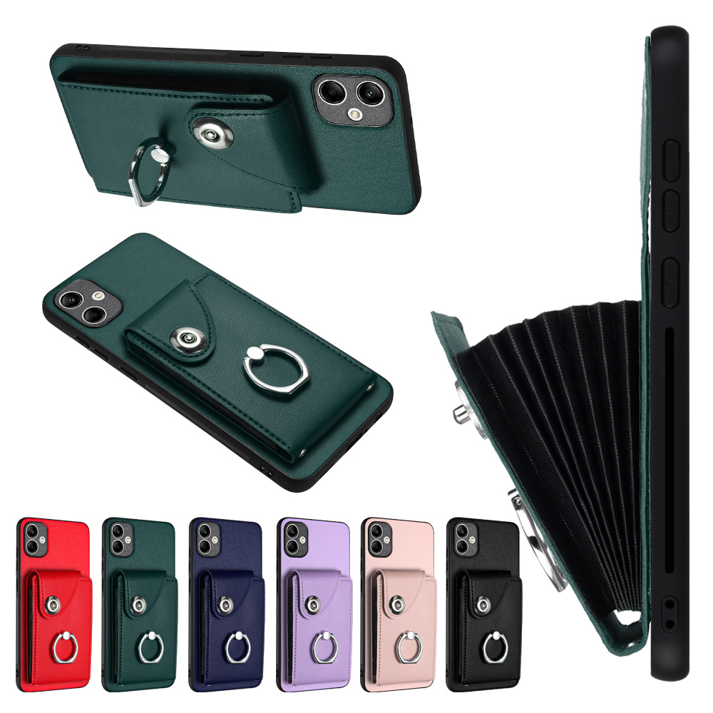 수직 카드 솔트 지갑 링 거치대 가죽 케이스 갤럭시 S23 울트라 S22 플러스 S20 S21 FE A14 A24 A34 A54 A52  A05 A15 DS-7I-모바일 11번가