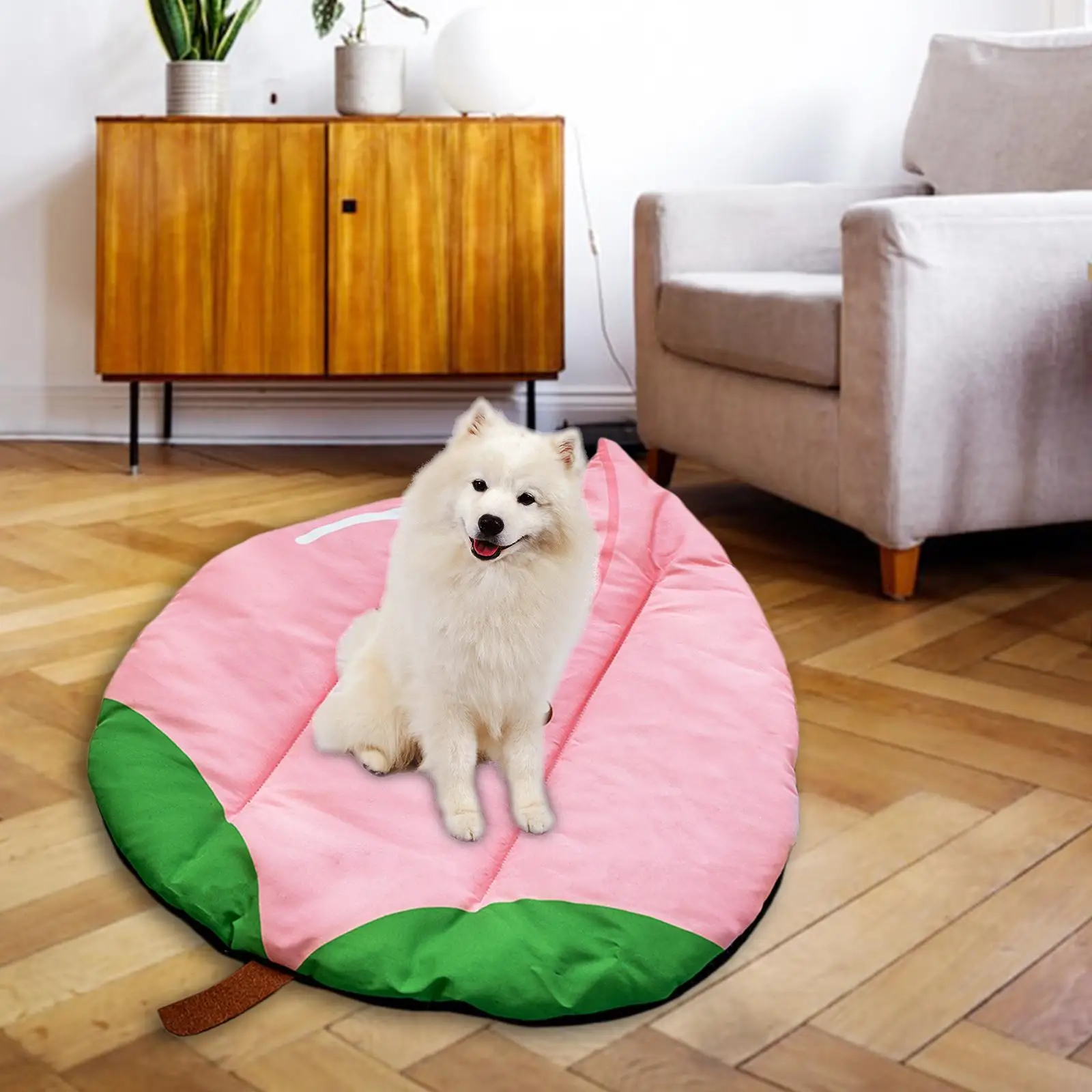 Cute Pet Blanket Dog Sleeping Pad Cat Bed Mat Crate Pad Winter Bedding Creative Kennel Cushion for Small Dogs Kitten Home Decor