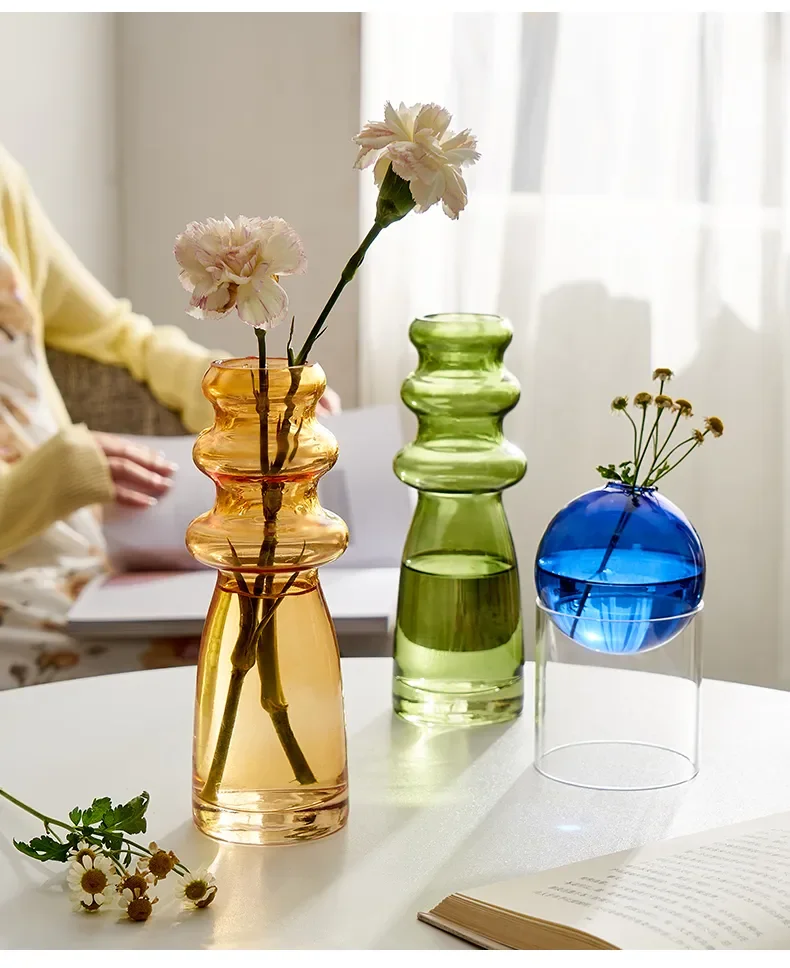 Minimalism Home Living Decoration Glass Vase