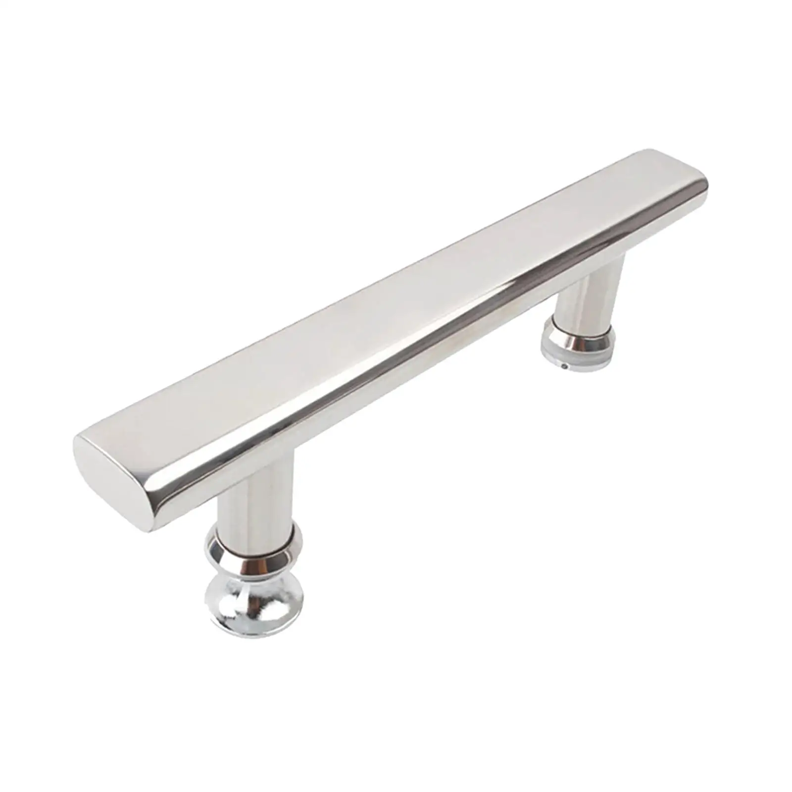 Stainless Steel Push Pull Door Handle Glass Door Bathroom Easy to Install Hardware Pull Handle for Bedroom Barn Door Kitchen