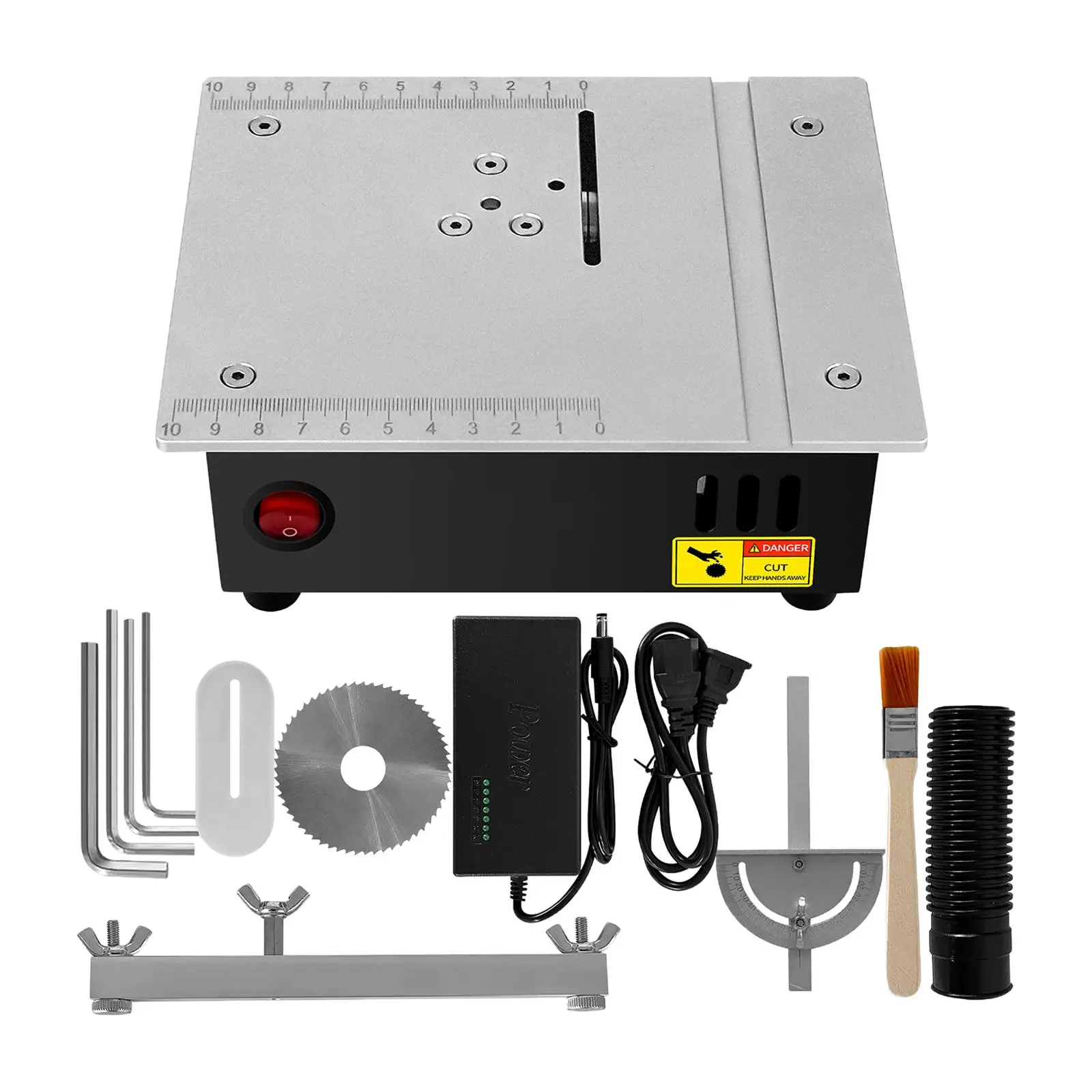 Multifunctional Table Saw Woodworking Electric Saw for Wood Metal Miniatures