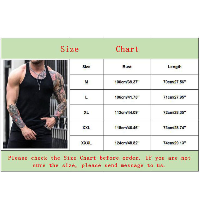 Casual Solid Color Woven Tank Tops Men Fashion Slim Fit Crew Neck