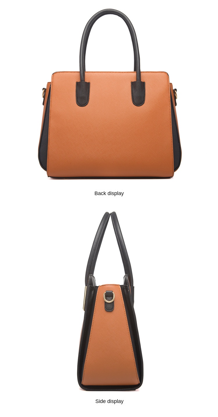 Borsa Donna Top Quality Fashion Color Matching Borsa Madre in quattro pezzi Borsa a tracolla fresca, semplice e pratica_voghion.com