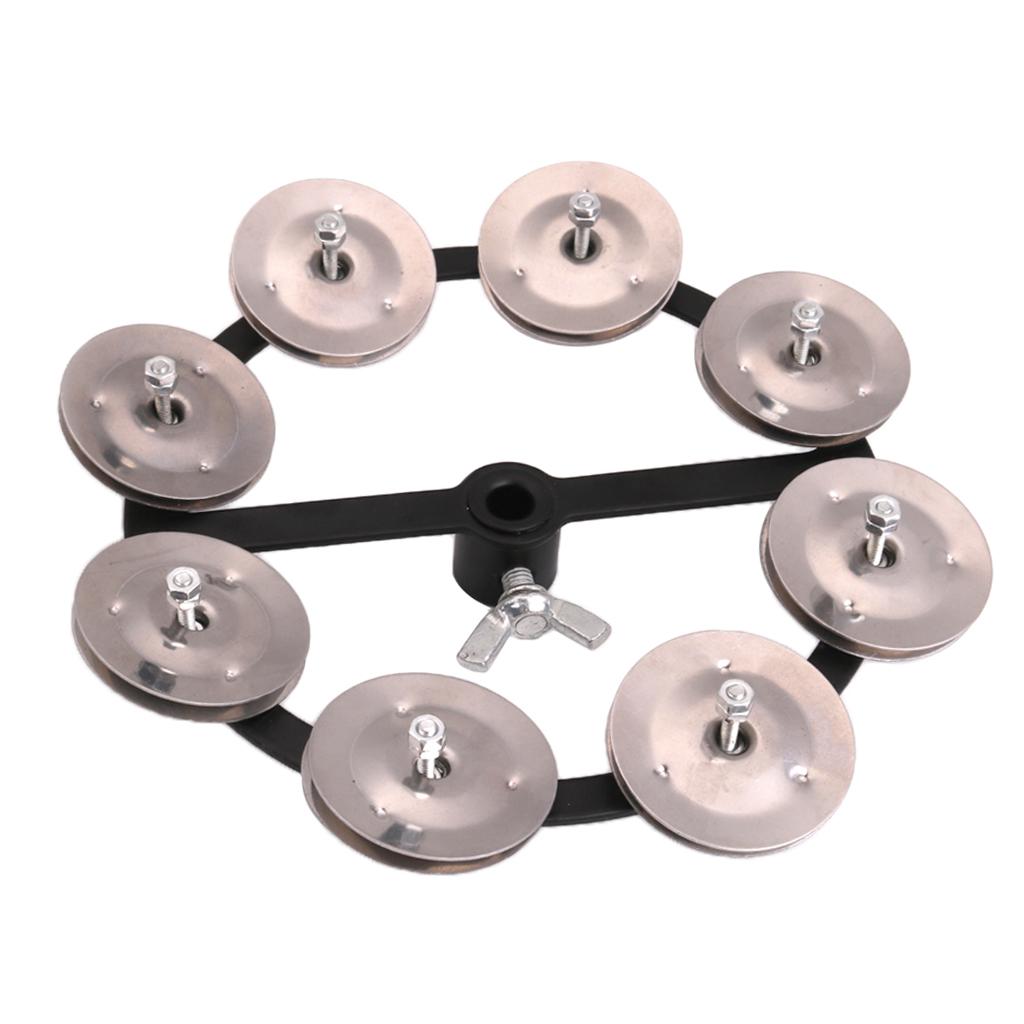 Musical Hi Hat Tambourine With Single Row Hand Percussion For Party Favor