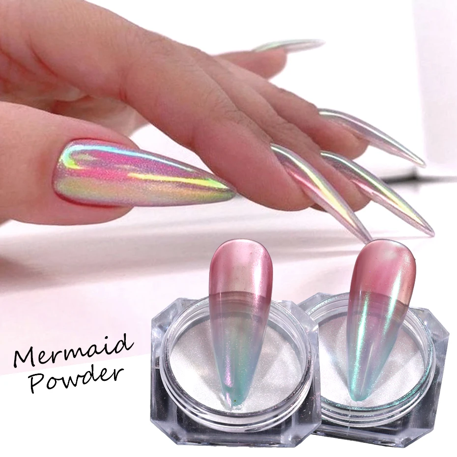 Holographic Nail Art Powder