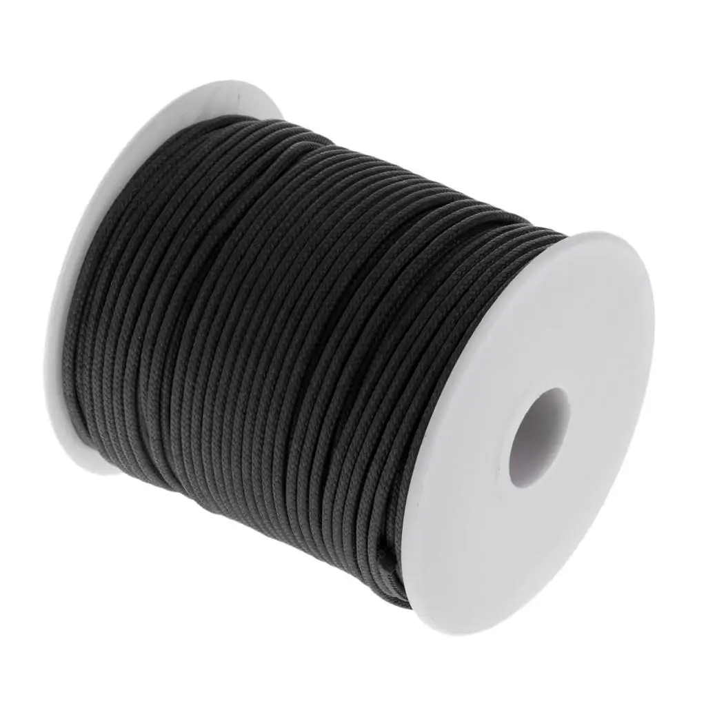 50M 100M Abrasion Resistant Braided Fishing Line Multifilament 16 Stands 2mm Diameter Outdoor Camping Climbing Hiking Rope