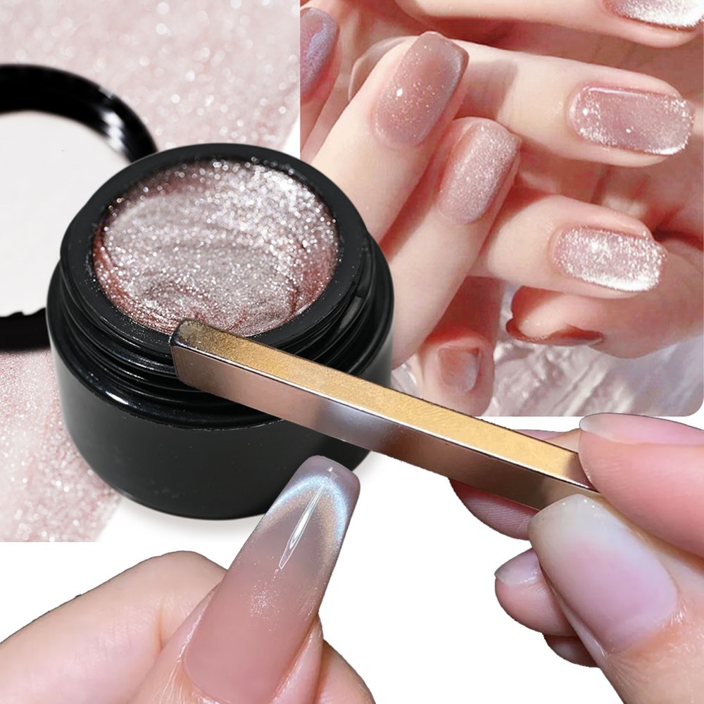 Best of Magnetic Crystal Cat Eye Gel Polish For Manicure Soak Off UV Nail Gel 5 / 8ml Semi Permanent UV LED Cured Shining Glitter Varnish Reviews & Tips