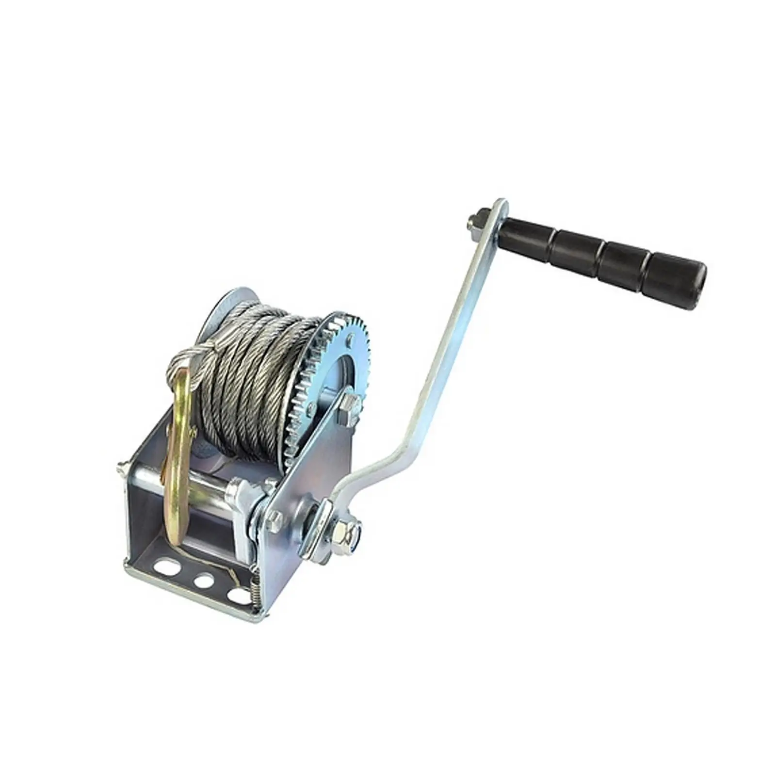 Manual Hand Winch 800lbs Spare Parts Replacement Components Fittings Simple to Use Cable Trailer Winch for Boat ATV Motorhomes