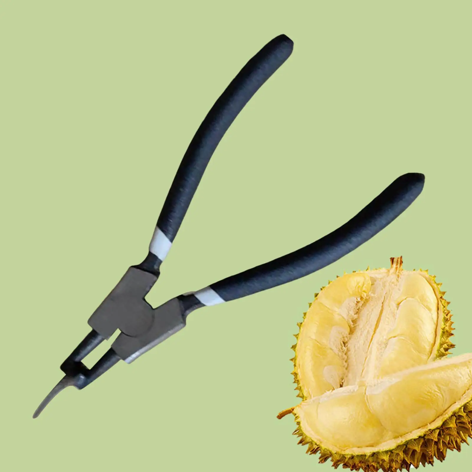 Durian Opener Save Labors Rustproof Easily Opening Manual Durian Shelling for Household Restaurant Camping Fruits Shop Cooking