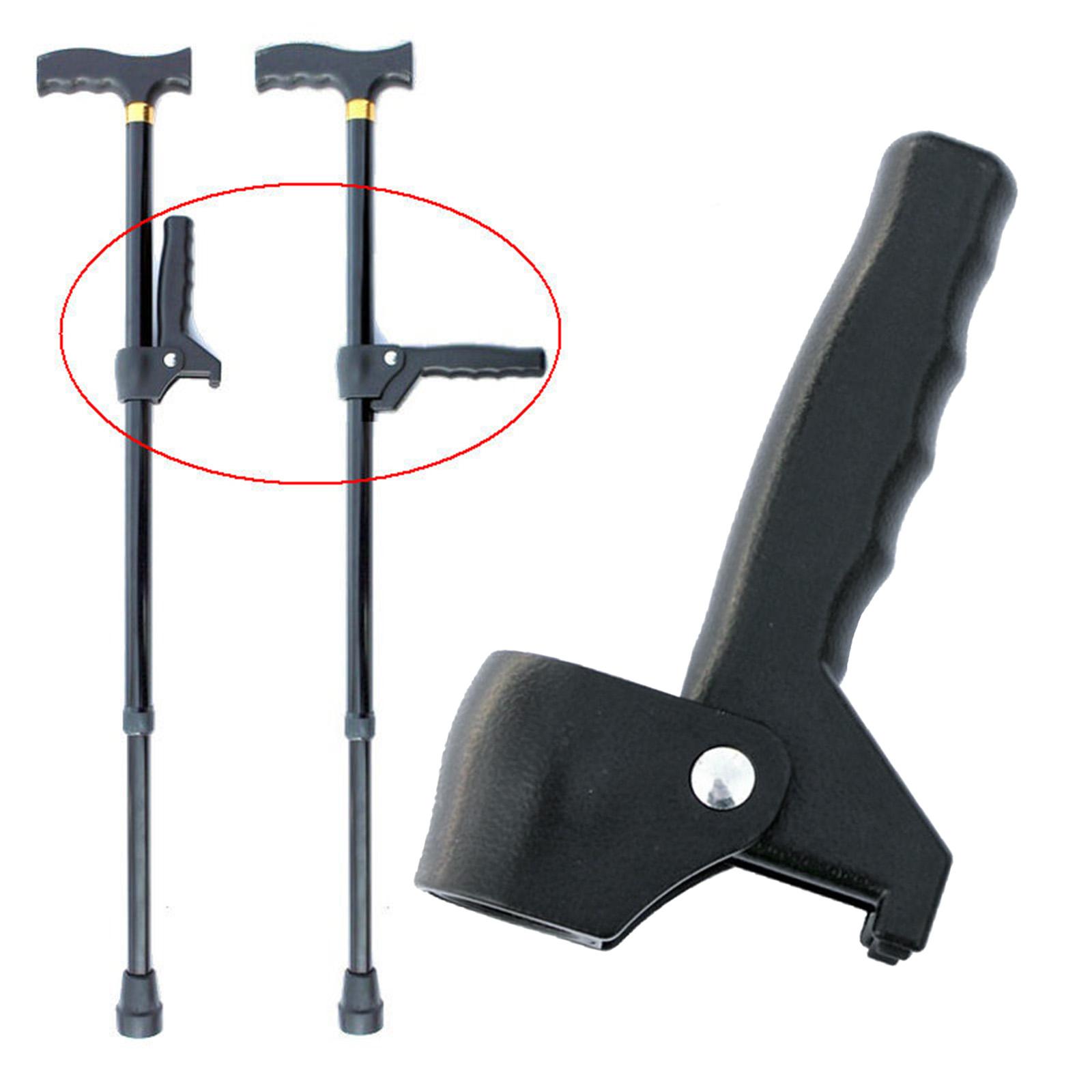 Walking Cane Accessory Extra Handle Old Man Elderly Booster Walking Stick Auxiliary Handle Great Gifts Lightweight Crutches