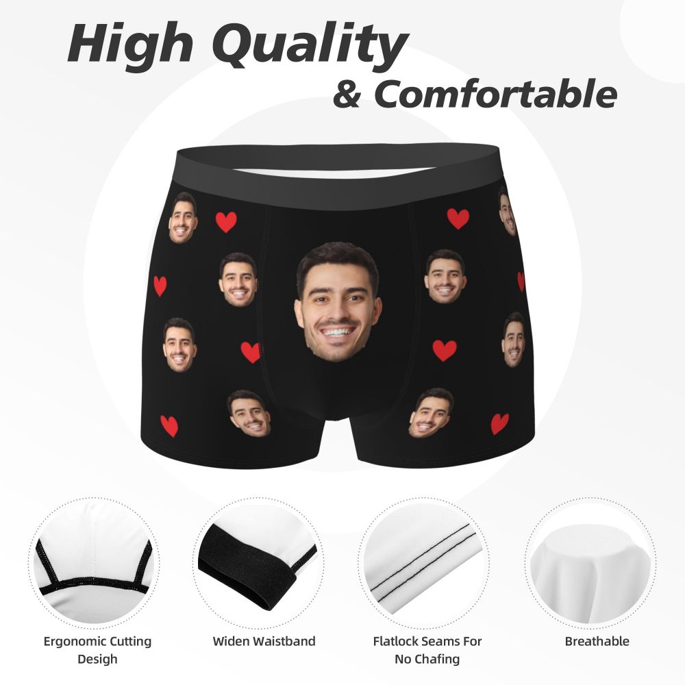 Title 23, Cuecas boxer personalizadas para homens, presen...