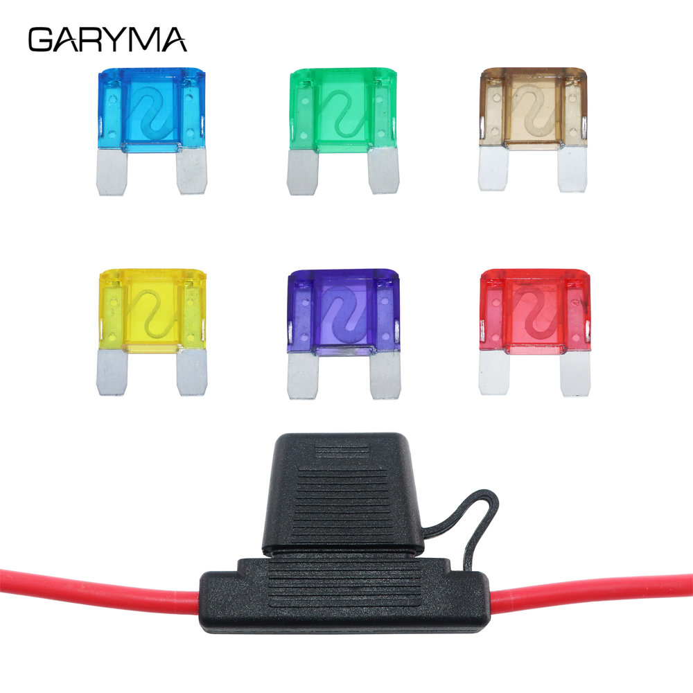 8 10AWG Kabel Großformatiger Kfz-Sicherungshalter für Auto, Boot, LKW, wasserdichter Inline-Sicherungsblock 20A~100A – Detail 1
