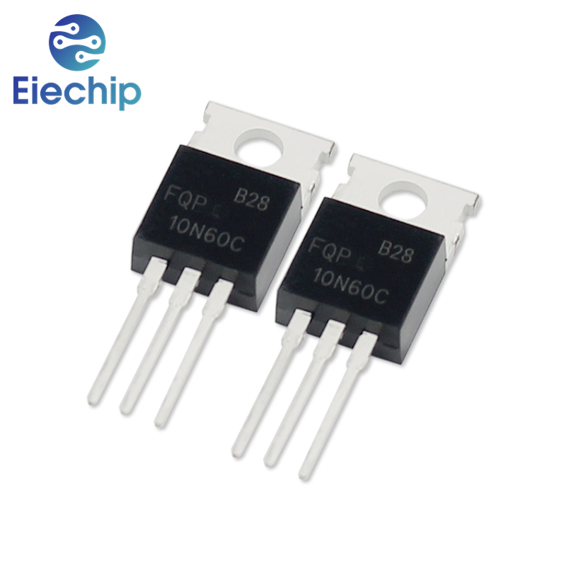 10N60, 12N60, 20N60, 600V, transistores do Mosfet, 5 PCes, 10 PCes