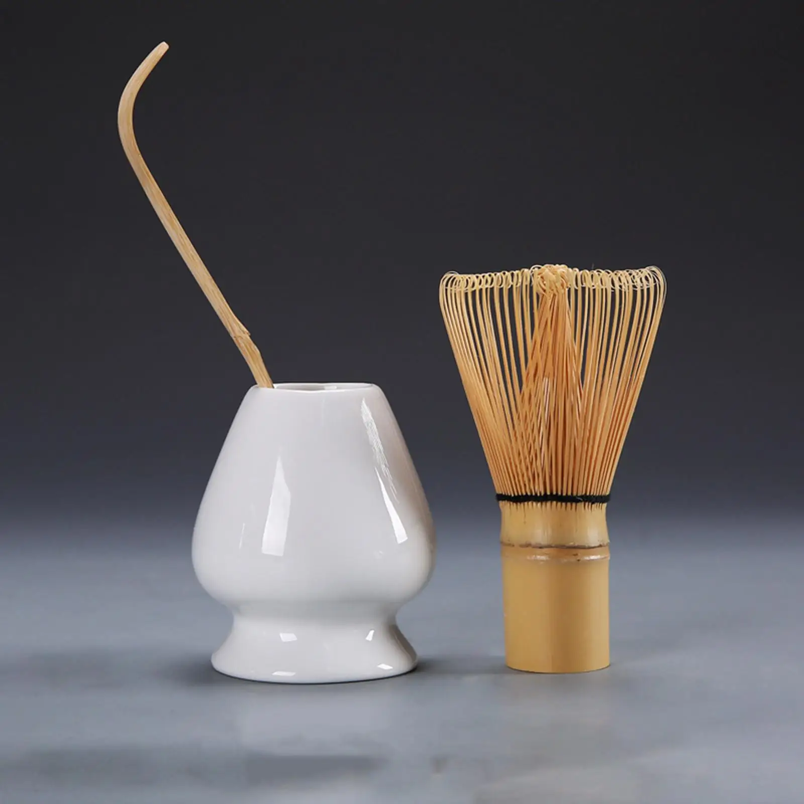 Japanese Matcha Set Matcha Whisk Bamboo Whisk Ceramic Whisk Holder Traditional