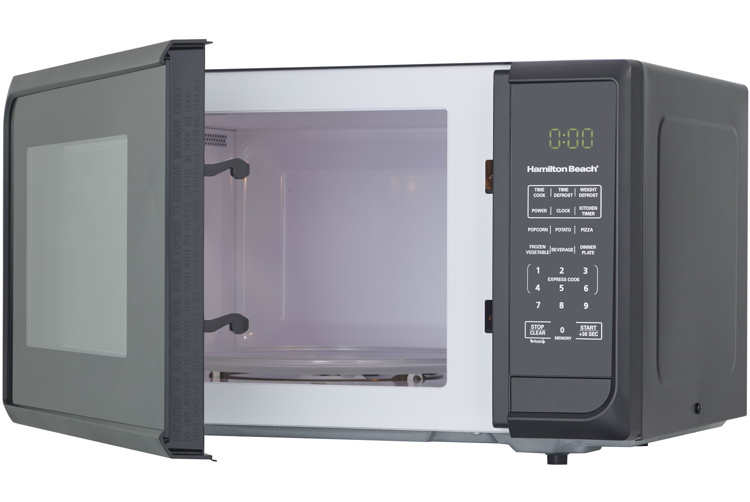 Title 5, 0.9 Cu. Ft. Microwave Oven Adjustable 10 Power ...