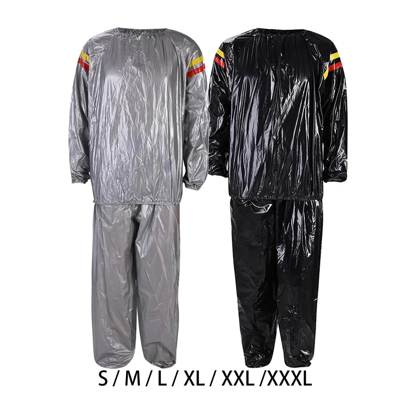 Fitness Sauna Suit Gym Sweat Suit Home Pants Shirt Lose Weight Track Suit