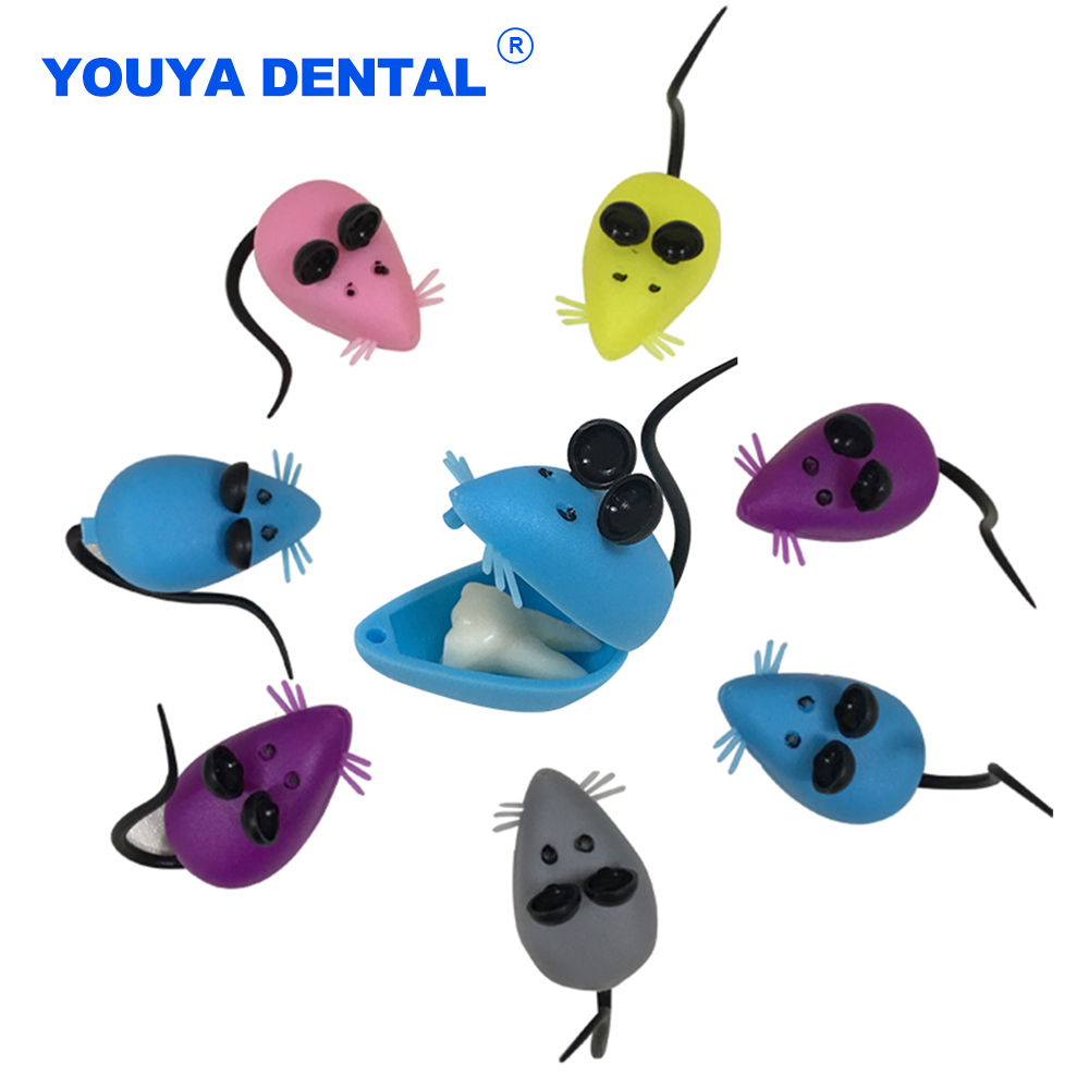 Best of 50pcs 3D Mouse Shape Mini Teeth Storage Box Baby Fairy Box Children&#039;s First Tooth Souvenir Save Plastic Baby Collect Case Gift Reviews & Tips