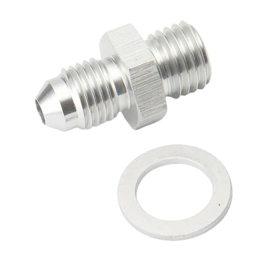 M12x1 4 Oil Feed Adapter 1mm Restrictor Adaptor for  Turbocharger